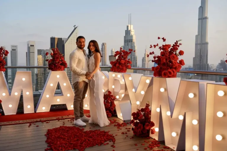How to Plan the Perfect Marriage Proposal in Dubai